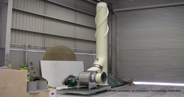 Corrision Technology Australia Photo FRP Stack 